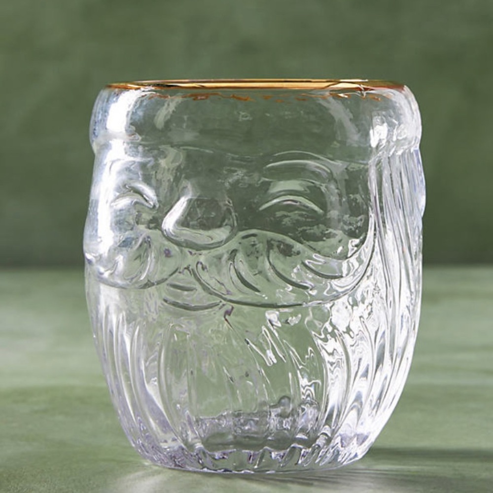 Anthropologie Santa Claus North Pole Juice Glass - Picture 13 of 15